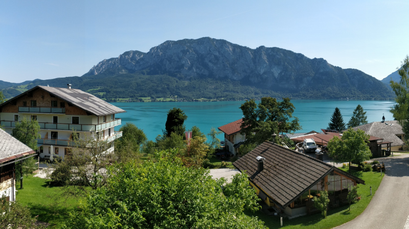 Aussicht Pension Christina Seeblick mit Pension